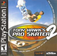 Tony Hawk 2 Playstation US box art